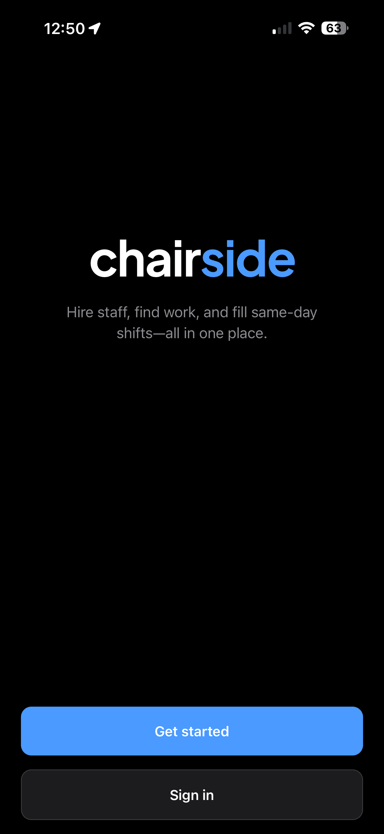 Chairside screenshots 1